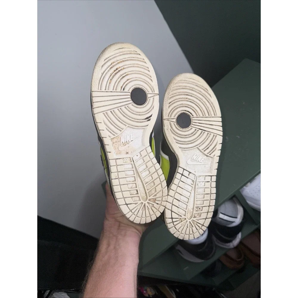 EUC Nike Vandal Low GS 'Glow‎ In Dark Spider Web' Sz 5Y
